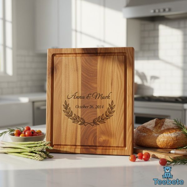 Engraved Cutting Board Personalized Kitchen Gift