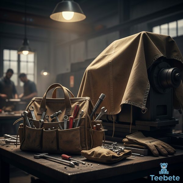 Heavy Duty Cotton Canvas Industrial Tool Bags Equipment Heavy Duty Cotton Canvas Industrial Tool Bags Equipment