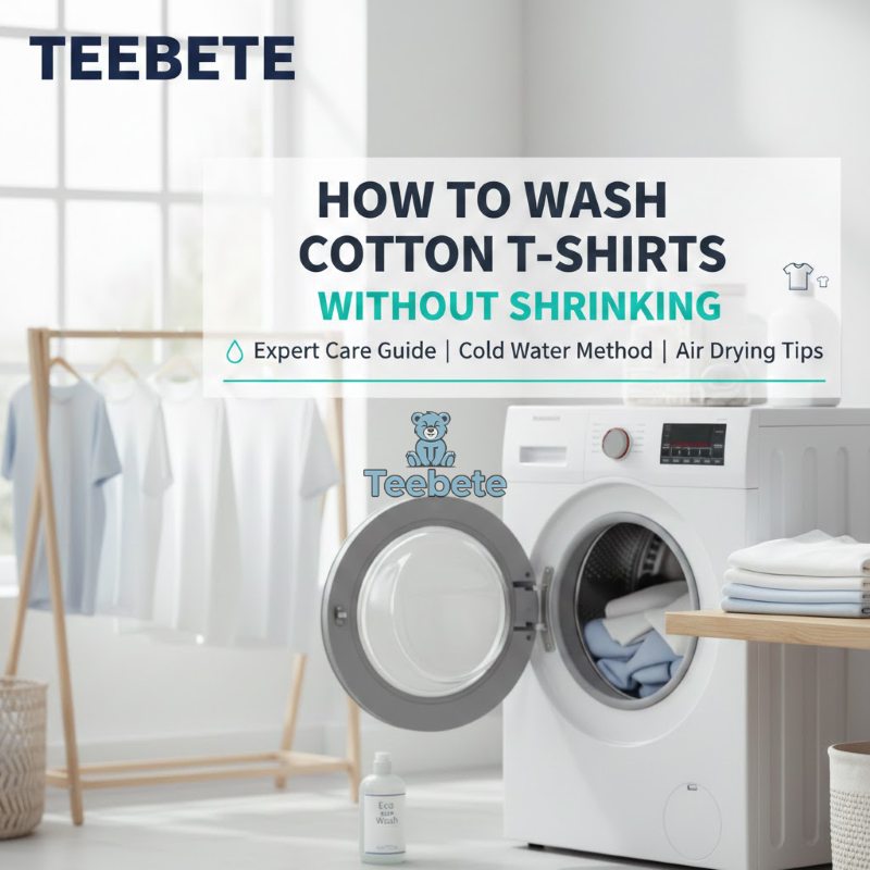 How to Wash Cotton T-Shirts Without Shrinking