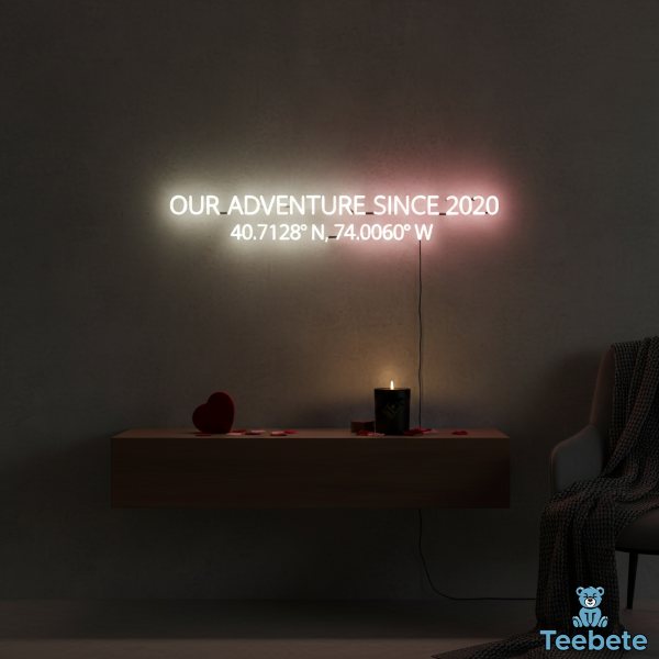 LED Quote Light Valentine Gift Him