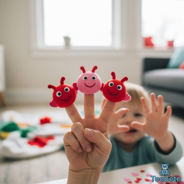 Love Bug Finger Puppets For Creative Play Love Bug Finger Puppets For Creative Play