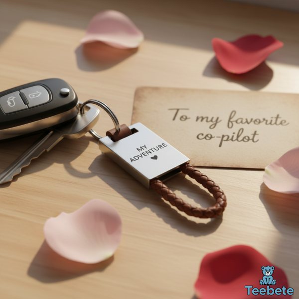 Personalized Engraved Keychain Valentine