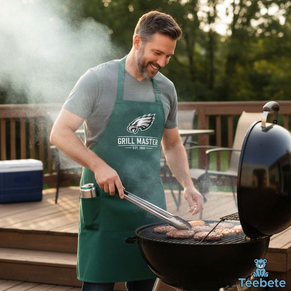 Philadelphia Eagles Apron Grilling Beer Dad Gift Philadelphia Eagles Apron Grilling Beer Dad Gift
