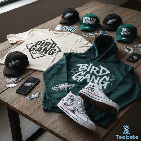 Philadelphia Eagles Bird Gang Apparel Modern Fan Merchandise Philadelphia Eagles Bird Gang Apparel Modern Fan Merchandise
