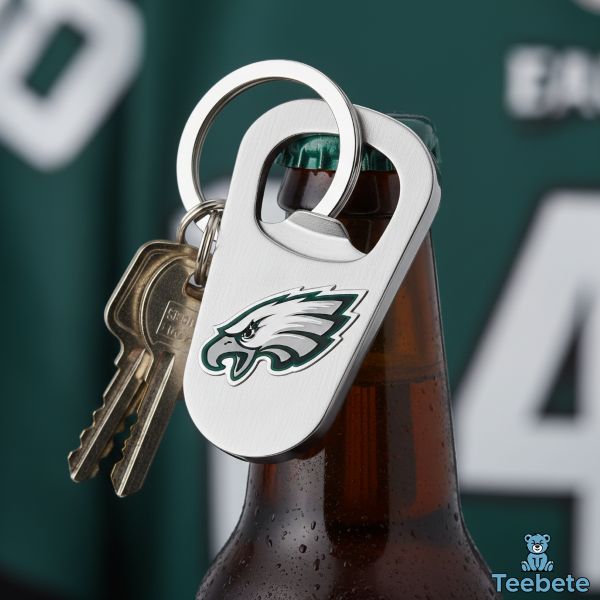 Philadelphia Eagles Bottle Opener Keychain Accessory Philadelphia Eagles Bottle Opener Keychain Accessory