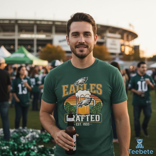 Philadelphia Eagles Graphic Beer T Shirt Fan Apparel Philadelphia Eagles Graphic Beer T Shirt Fan Apparel