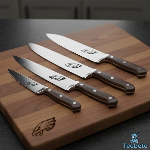 Philadelphia Eagles Kitchen Knife Set Professional Grade Philadelphia Eagles Kitchen Knife Set Professional Grade