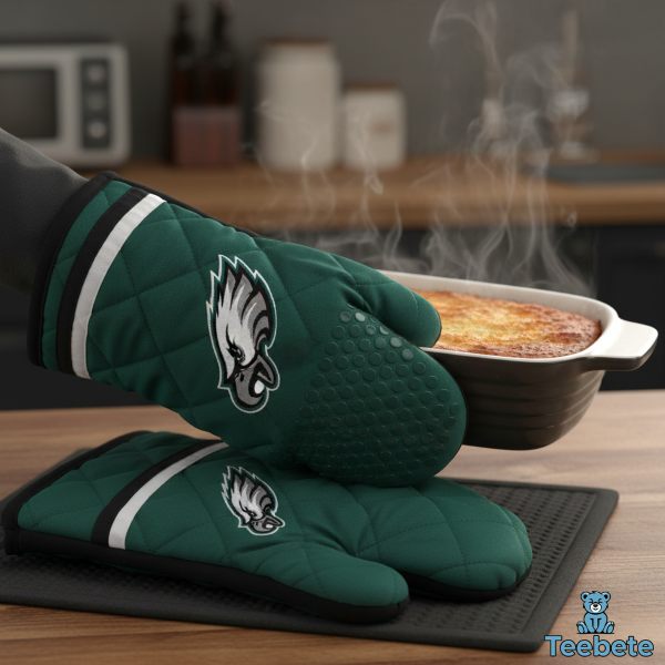 Philadelphia Eagles Oven Mitts Heat Resistant Philadelphia Eagles Oven Mitts Heat Resistant