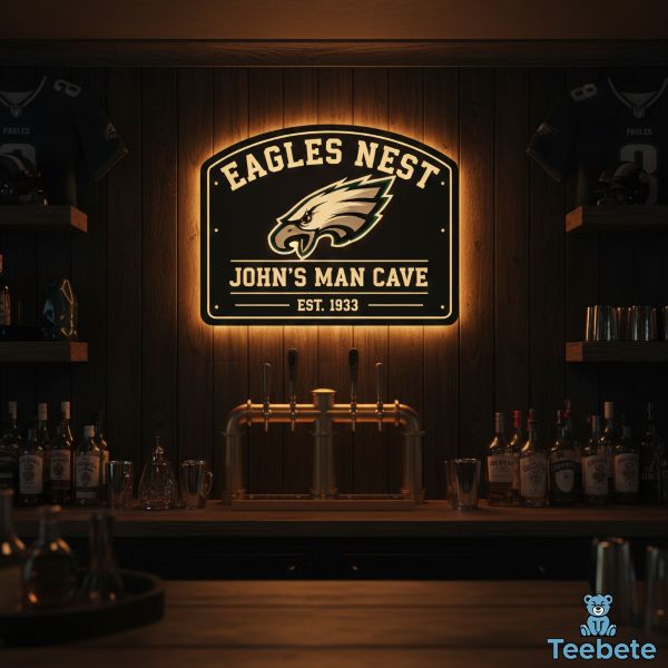 Philadelphia Eagles Personalized Bar Sign Man Cave Philadelphia Eagles Personalized Bar Sign Man Cave