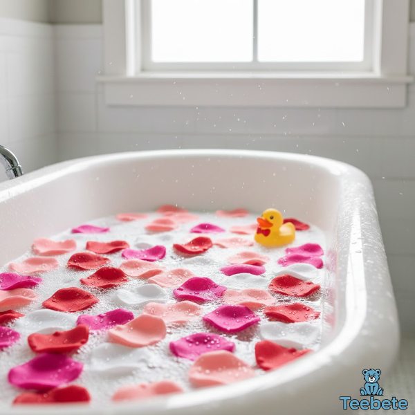 Rose Petal Bath Toys For Valentine Fun Rose Petal Bath Toys For Valentine Fun