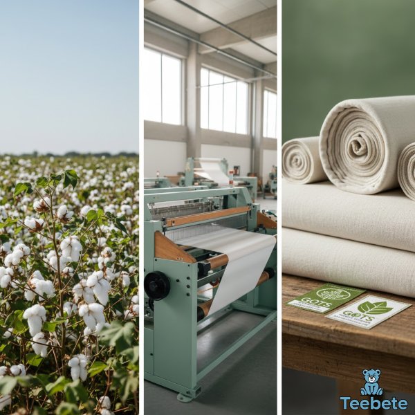Sustainable Organic Cotton Poplin Fabric Production Sustainable Organic Cotton Poplin Fabric Production