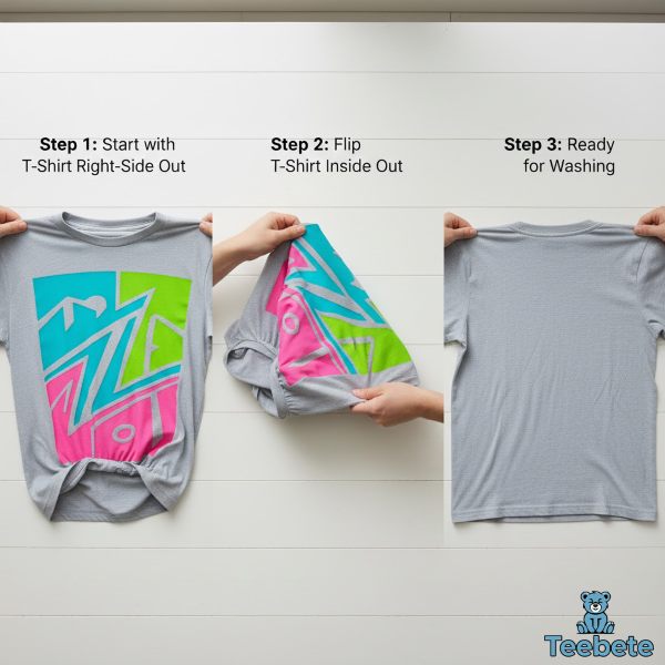 Turn Screen Printed Shirts Inside Out