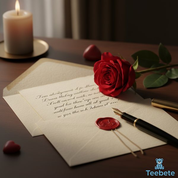 Valentine Love Letter Card Gift
