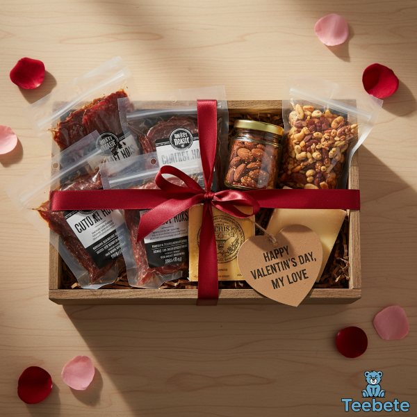 Valentine Snack Box Gift Him