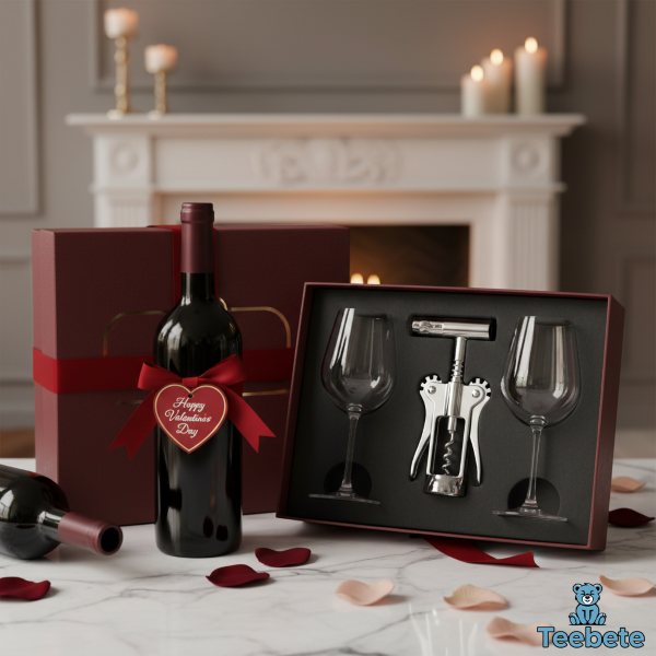 Wine Gift Set Valentine Men