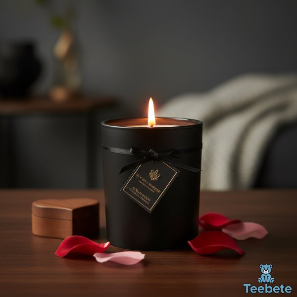 Woody Scented Candle Valentine Gift