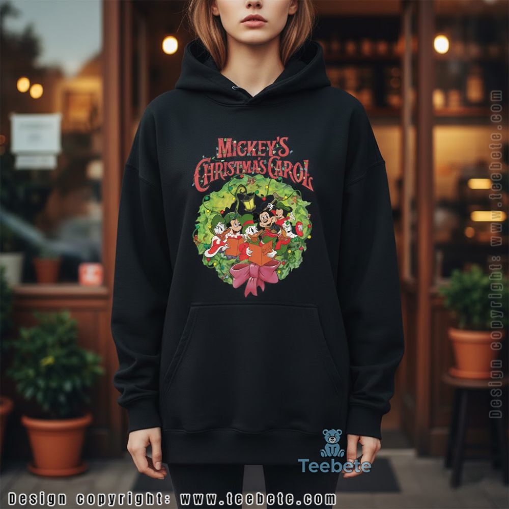 A Christmas Carol Disney Hoodie Mickey Mouse Donald Duck A Christmas Carol Disney Hoodie Mickey Mouse Donald Duck
