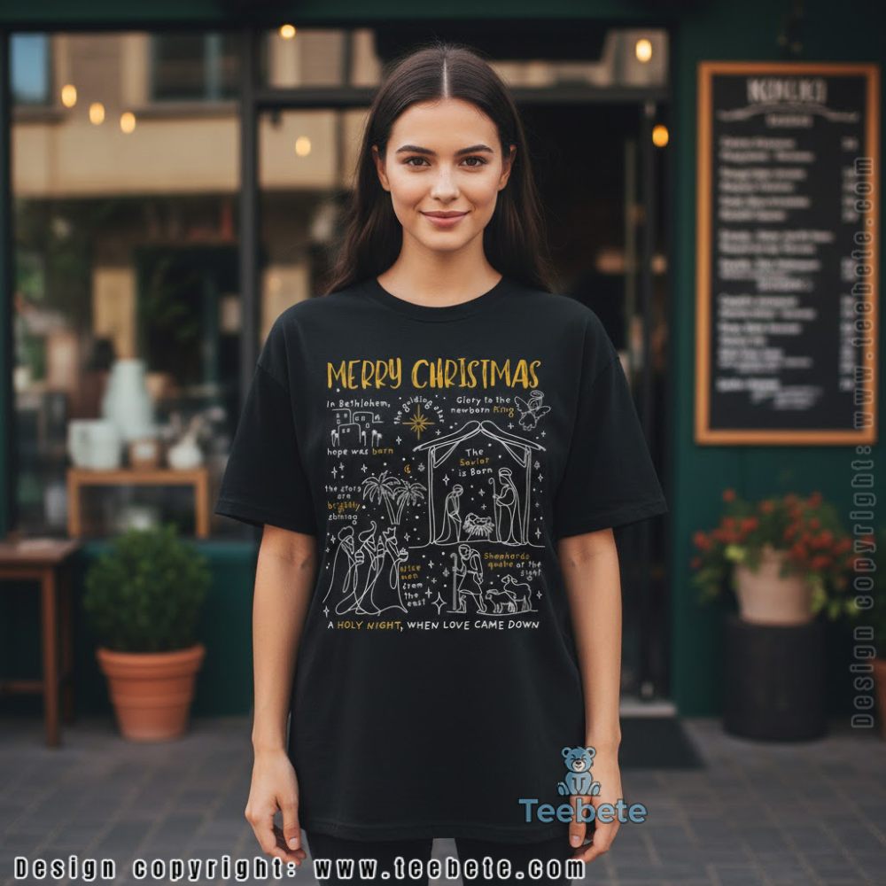 All Is Calm Said No Teacher Ever Christmas Shirt Funny