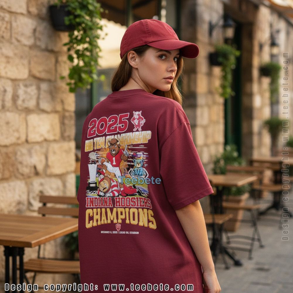 Big Ten Championship Indiana Hoosiers Beat Ohio State Buckeye Shirt Women