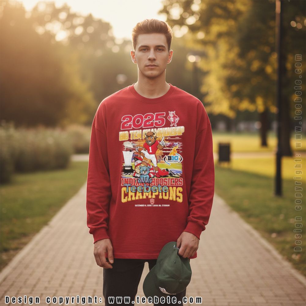 Big Ten Championship Indiana Hoosiers Beat Ohio State Buckeye Long Sleeve Women Big Ten Championship Indiana Hoosiers Beat Ohio State Buckeye Long Sleeve Women