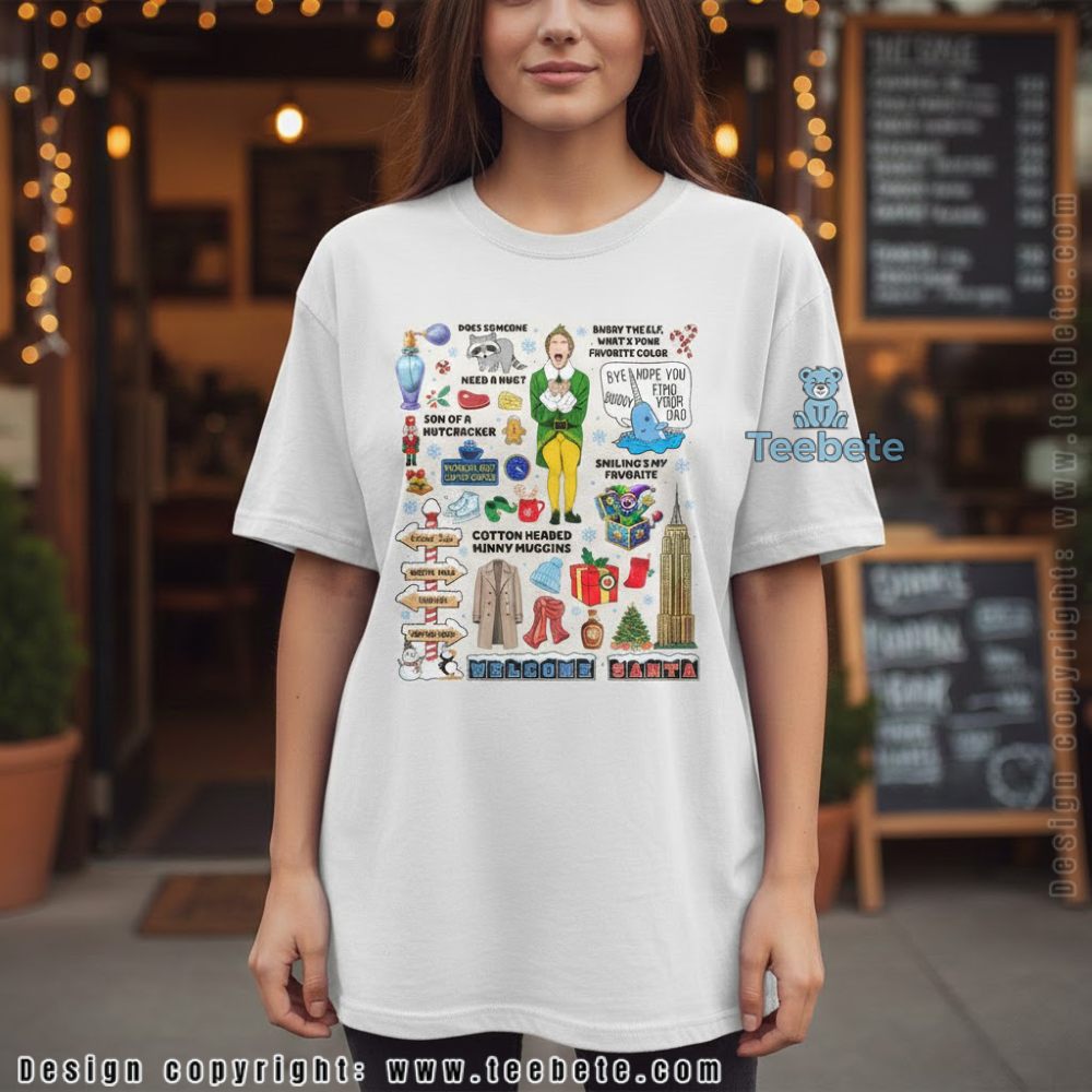 Buddy The Elf Christmas Movie Quotes Shirt