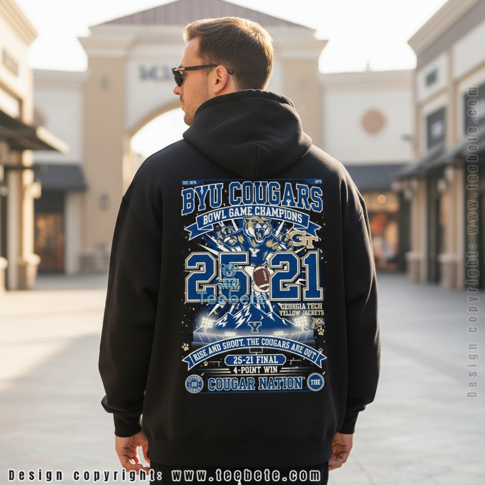 Byu Cougars Vs Georgia Tech Yellow Jackets 25 21 Pop Tarts Bowl Hoodie Byu Cougars Vs Georgia Tech Yellow Jackets 25 21 Pop Tarts Bowl Hoodie