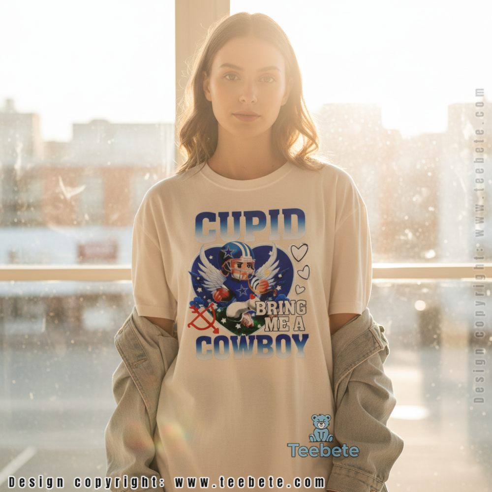 Cupid Dallas Cowboys Valentine Day Shirt