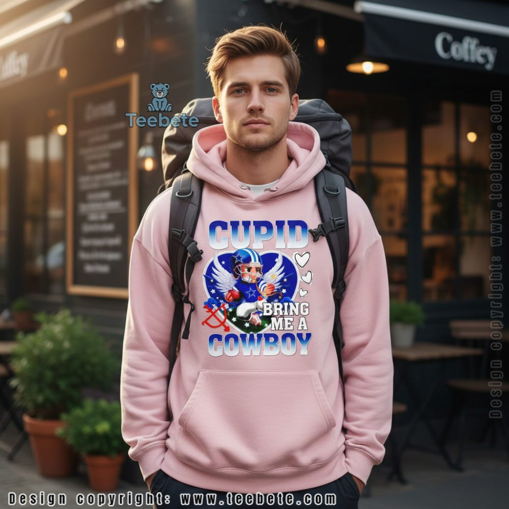 Cupid Dallas Cowboys Valentine Day Hoodie Cupid Dallas Cowboys Valentine Day Hoodie