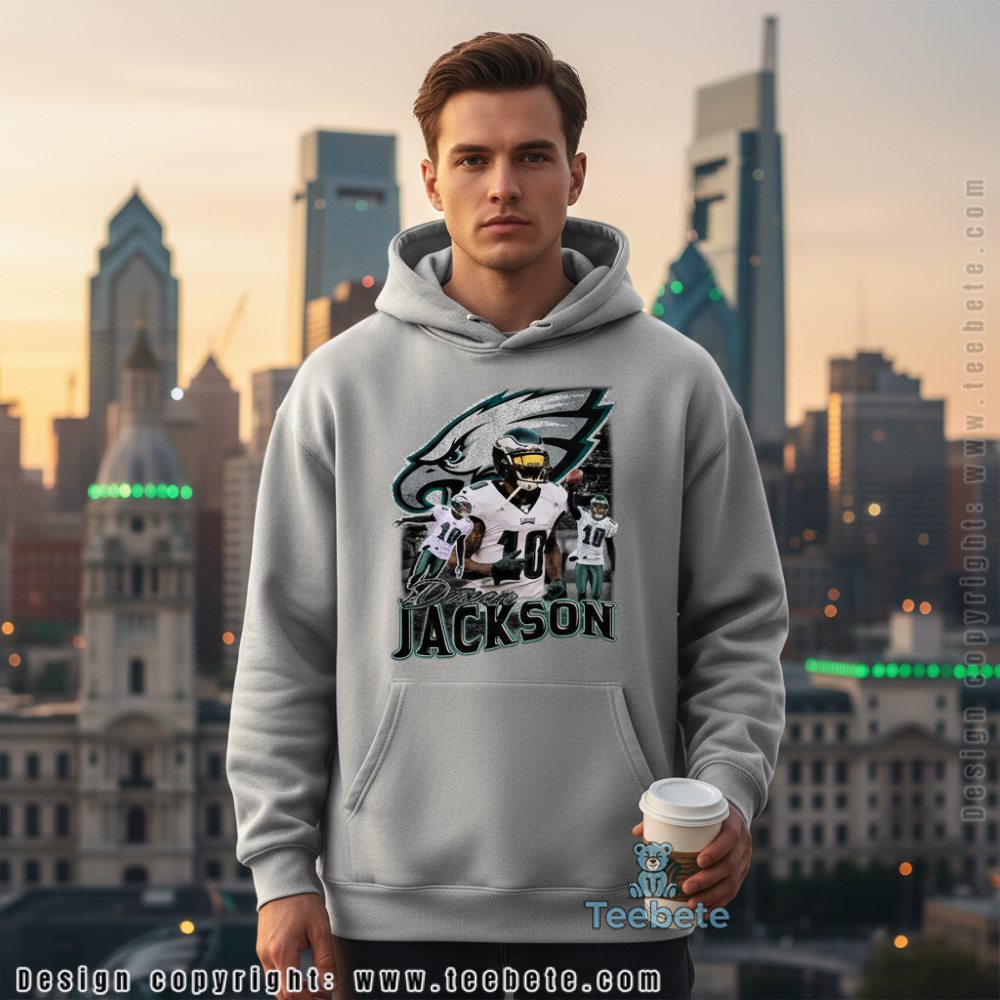 Desean Jackson 10 Eagles Hoodie Philadelphia Wide Receiver Legend Desean Jackson 10 Eagles Hoodie Philadelphia Wide Receiver Legend