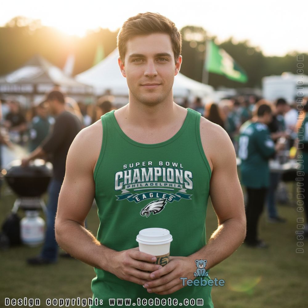 Eagles Super Bowl Champions Lix Tanktop Philadelphia Win Eagles Super Bowl Champions Lix Tanktop Philadelphia Win