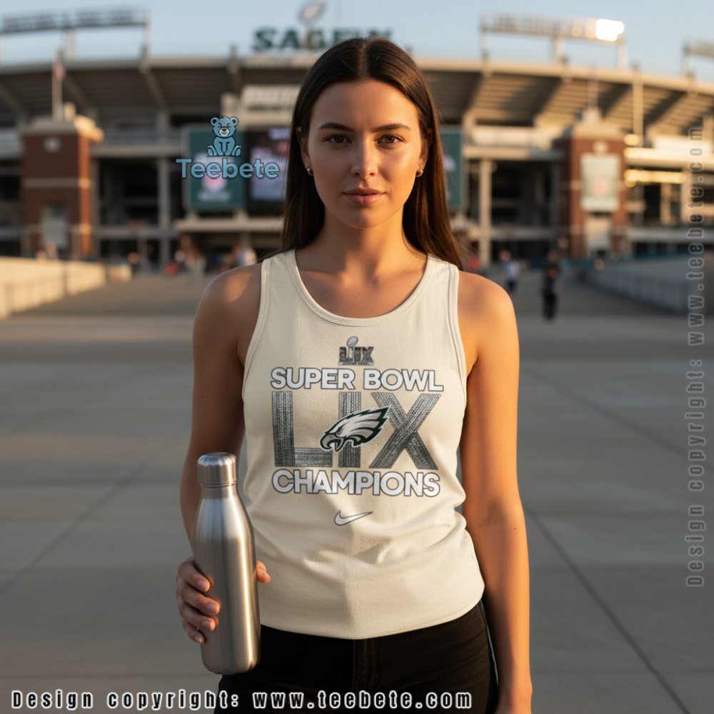 Eagles Super Bowl Lix Champions Official Tanktop Eagles Super Bowl Lix Champions Official Tanktop