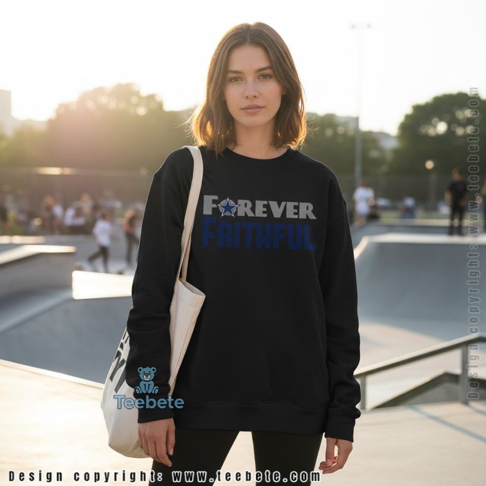 Forever Faithful Dallas Cowboys Men Long Sleeve Forever Faithful Dallas Cowboys Men Long Sleeve