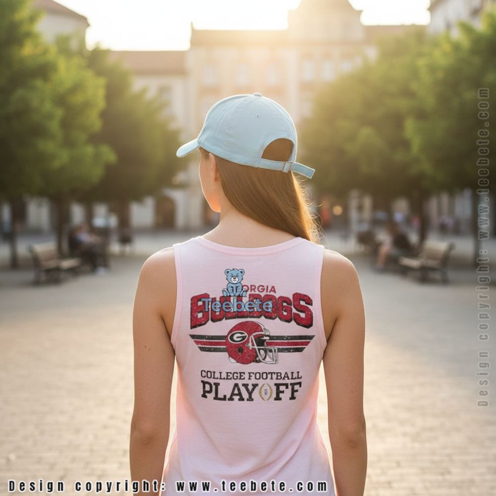 Georgia Bulldogs Playoff Tanktop 133Rd Anniversary Go Dawgs Georgia Bulldogs Playoff Tanktop 133Rd Anniversary Go Dawgs