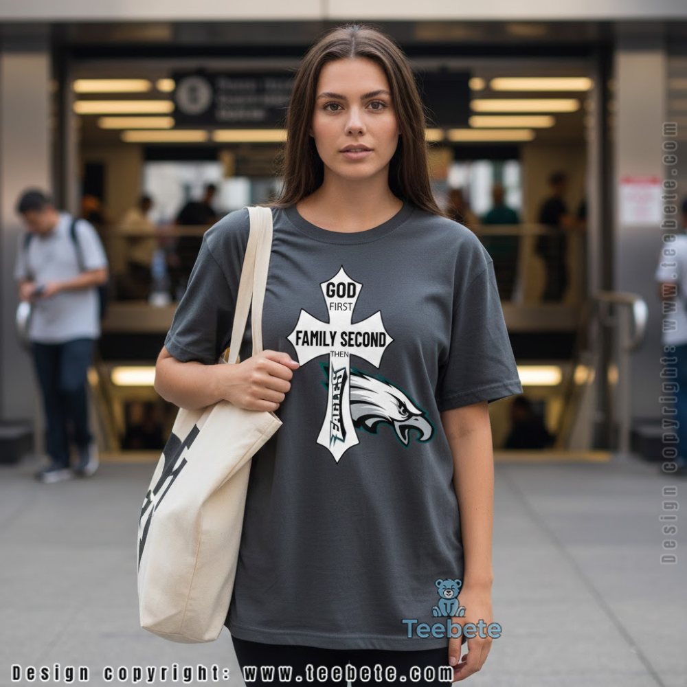 Go Eagles Snoopy Riding Motorcycle Football Shirt