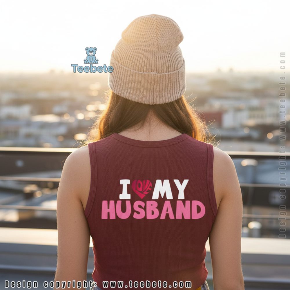 Happy Wife I Love My Husband Valentines Day Tanktop Happy Wife I Love My Husband Valentines Day Tanktop