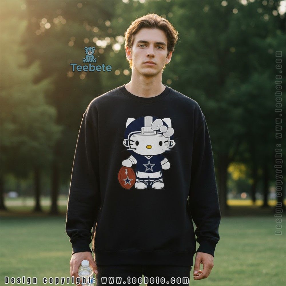 Hello Kitty Dallas Cowboys Long Sleeve For Women Hello Kitty Dallas Cowboys Long Sleeve For Women
