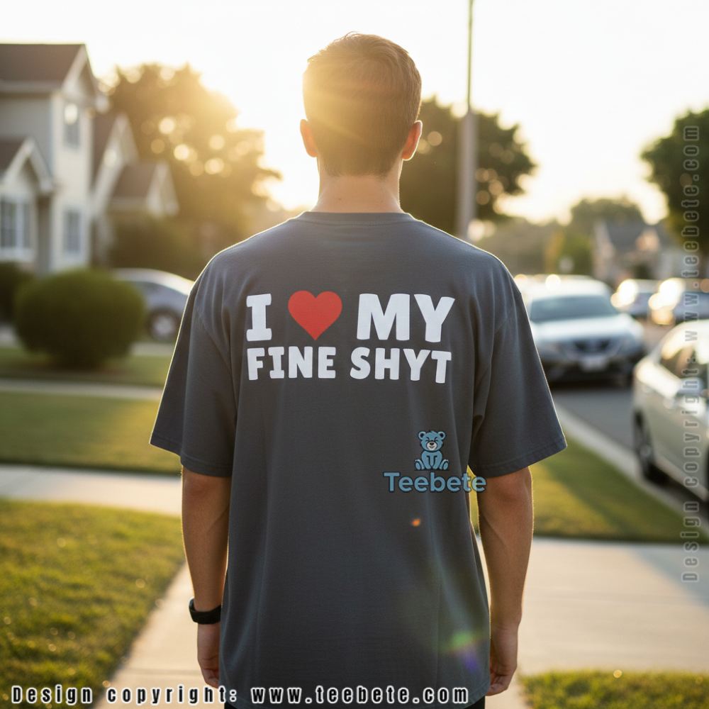 I Love My Fine Shyt Youth Shirt