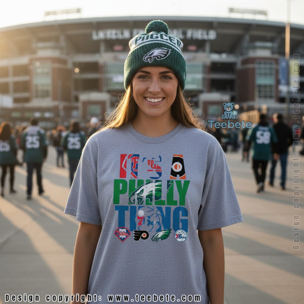Its A Philly Thing Four Sports Teams Logo Shirt