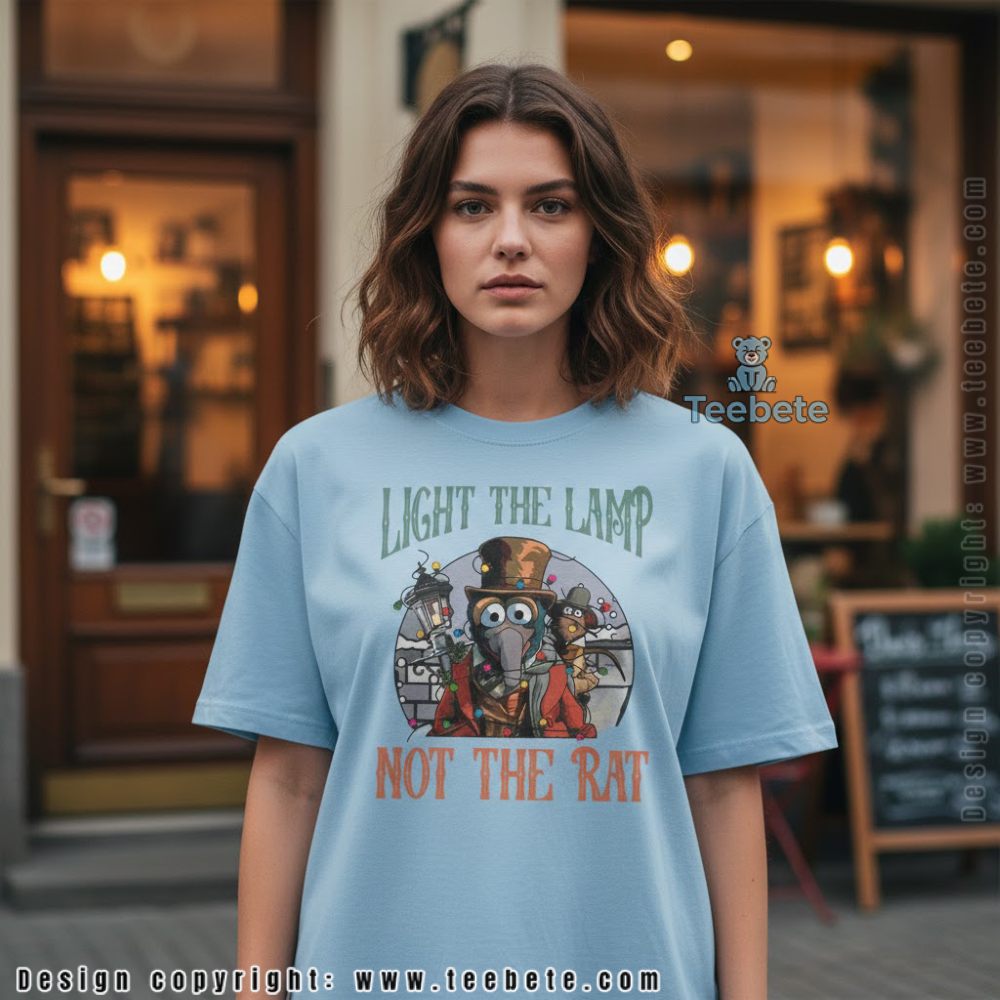 Light The Lamp Not The Rat Funny Christmas Vacation Shirt