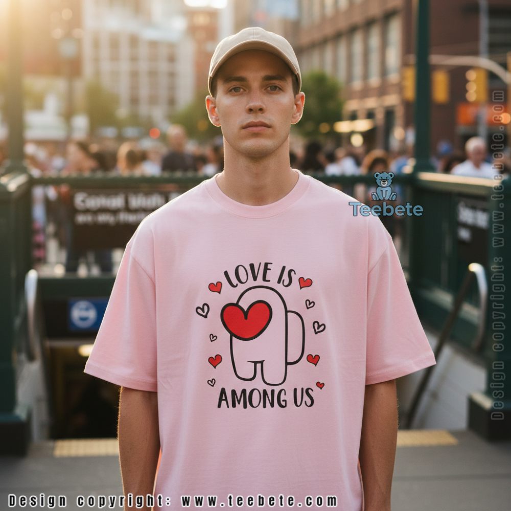 Love Is Among Us Game Valentine Day Shirt
