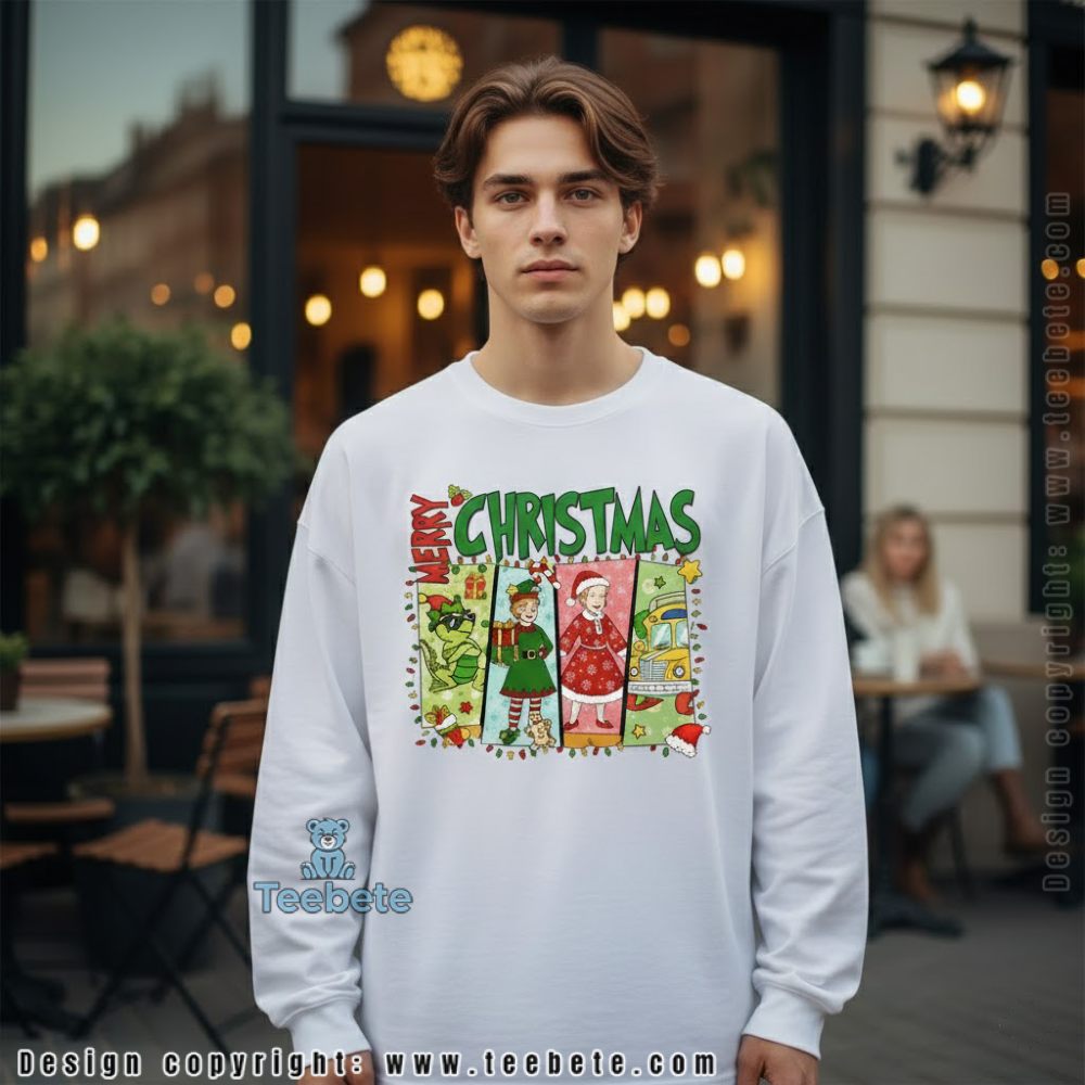 Magic School Bus Christmas Long Sleeve Ms Frizzle Characters Holiday Magic School Bus Christmas Long Sleeve Ms Frizzle Characters Holiday