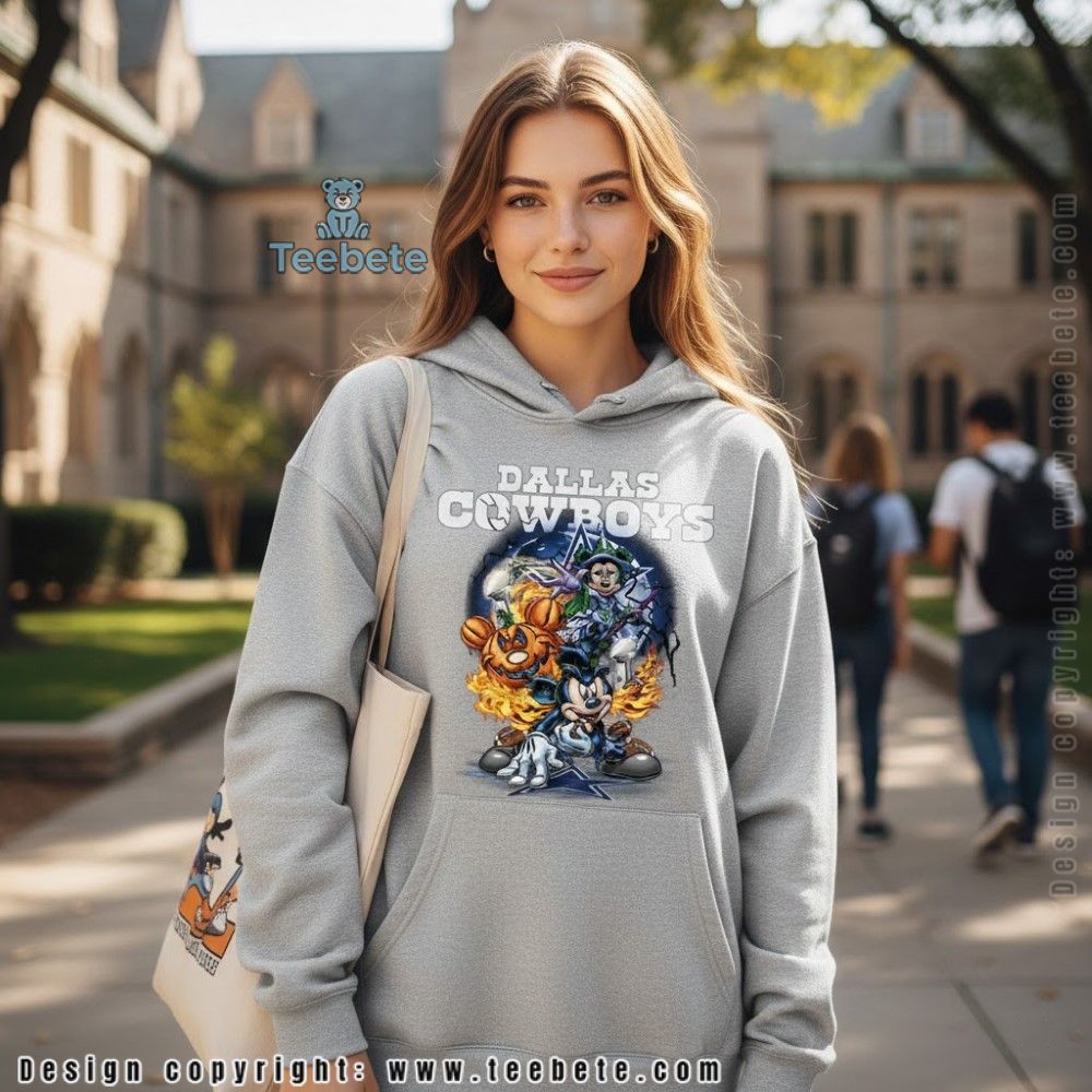 Mickey Minnie Dallas Cowboys Halloween Hoodie Mickey Minnie Dallas Cowboys Halloween Hoodie