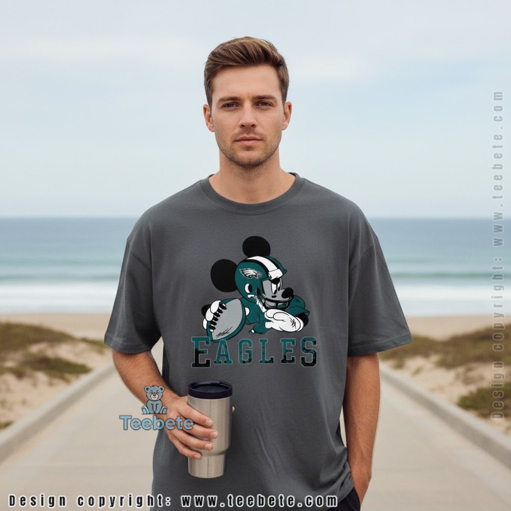 Mens Philadelphia Eagles Shirt Ripping Claw Marks Football Mens Philadelphia Eagles Shirt Ripping Claw Marks Football