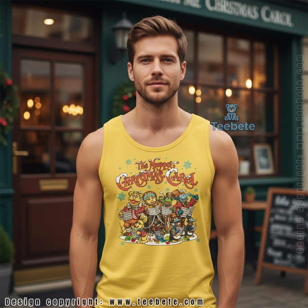 Muppets Christmas Carol Tanktop Vintage Style Muppets Christmas Carol Tanktop Vintage Style