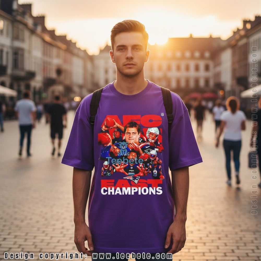 New England Patriots Winning The Afc East Youth Tee
