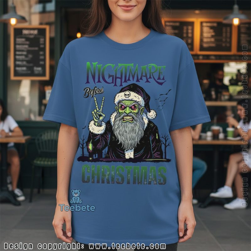 Nightmare Before Christmas Zombie Grinchmas Shirt