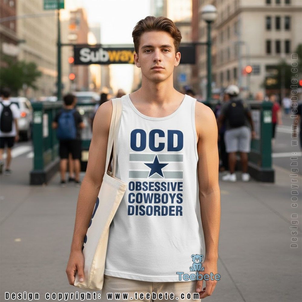 Ocd Obsessive Cowboys Disorder Tanktop Funny Ocd Obsessive Cowboys Disorder Tanktop Funny