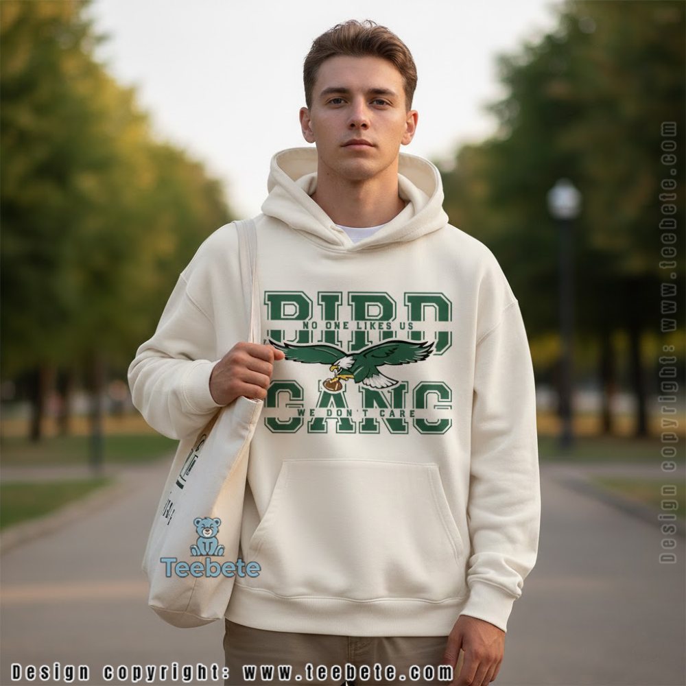 Philadelphia Eagles Bird Gang We Dont Care Hoodie Men Philadelphia Eagles Bird Gang We Dont Care Hoodie Men