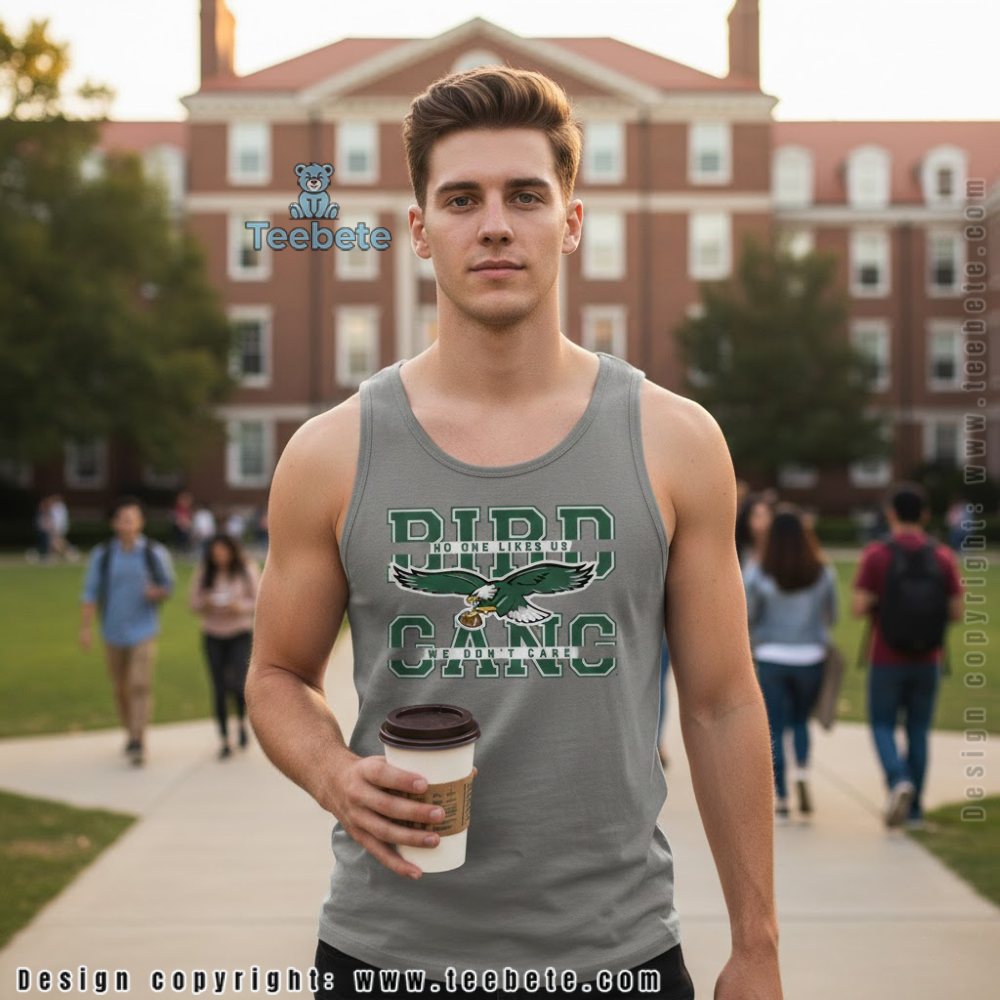 Philadelphia Eagles Bird Gang We Dont Care Tanktop Men Philadelphia Eagles Bird Gang We Dont Care Tanktop Men