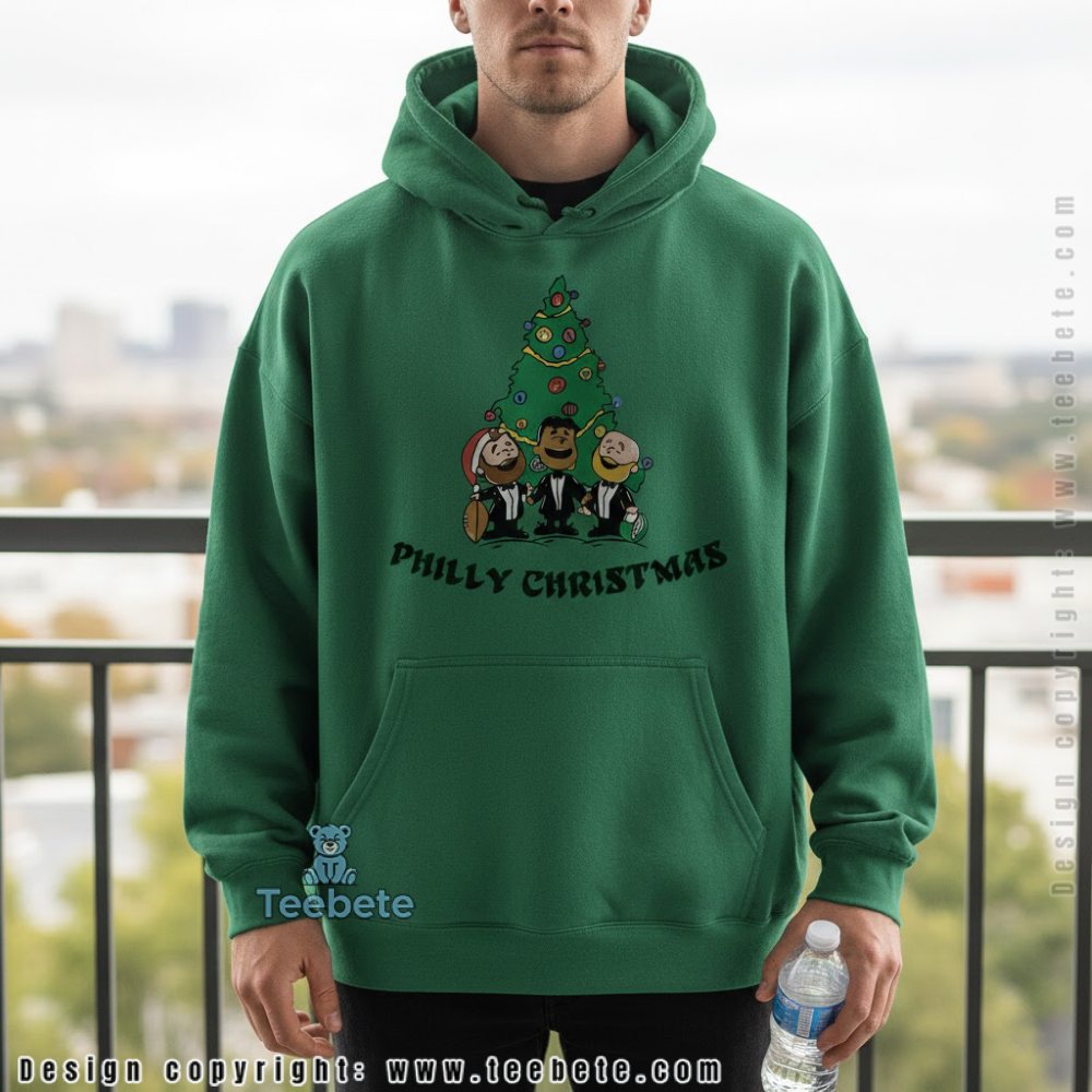 Philadelphia Eagles Christmas Peanuts Charlie Brown Hoodie Philadelphia Eagles Christmas Peanuts Charlie Brown Hoodie